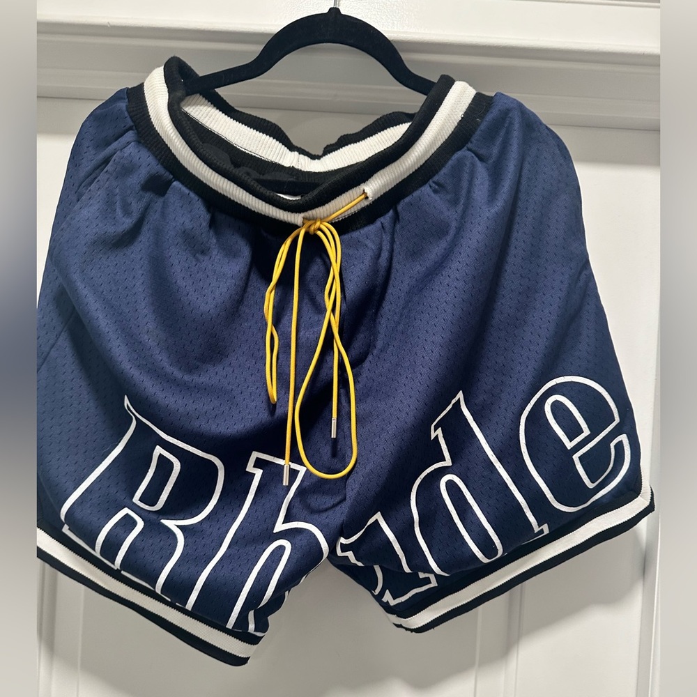 Rhude Navy Shorts